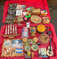 Vintage Puerto Rico & Other Latin Countries Souvenir Lot of Various Stuff picture