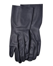 Army butyl rubber gloves from suit OZK. USSR. Original. Size 2 picture