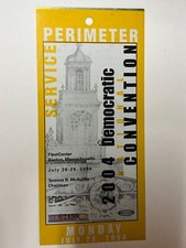 2004 Democratic National Convention Ticket picture