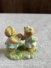 Cherished Teddies 117739 Luck O’ The Teddies  The Hamilton Collection Mini RARE picture