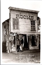 Goldie's Joint Ghost Town Knott's Berry Farm Buena Park CA RPPC Postcard picture