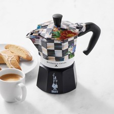 Bialetti Moka MacKenzie-Childs Stovetop Espresso Maker, Courtly Flower Market picture