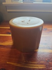 Vintage 2008 Walmart GINGERBREAD Pillar Candle 5x4 Large Scented Unused No Wrap picture