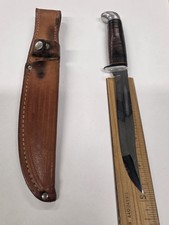 RARE 1965-1979 CASE XX USA 364 SAB VINTAGE HUNTING SKINNING BOWIE KNIFE & SHEATH picture