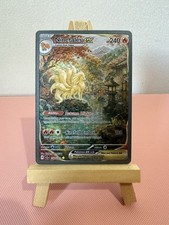 Ninetales Fall Pokemon Card DISPLAY CARD Fall With Fletchling Deerling picture