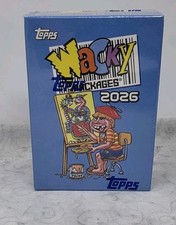 2026 TOPPS WACKY PACKAGES ALL NEW SERIES BOX (80 Cards) Brand New - In Hand picture