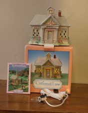 Cottontail Lane Cream Cottage Porcelain Lighted Building picture