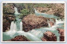 Center Harbor New Hampshire Twin Falls Ossipee Mountain Park 1914 Postcard picture