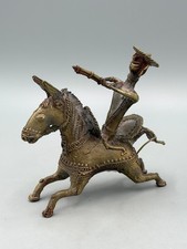 Vintage West African Dogon Lost Wax Brass Sculpture, Early-Mid 20th Century picture