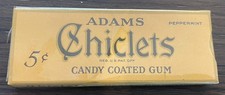Vintage 1931 ADAMS PEPPERMINT CHICLETS Chewing Gum  Cello Sealed  NOS  Near Mint picture