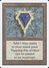 Mox Sapphire Unlimited Edition (2ED) #266 · Rare · English · Nonfoil Playtest picture