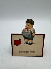 Vintage Edward Gross Co C.H. Twelvetrees Valentine Card Boy Heart picture
