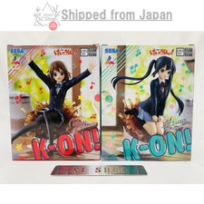 K-On Luminasta Figure Yui Hirasawa Azusa Nakano SET NEW Japan Anime SEGA picture