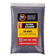5lb 36 Grit Premium Extra Coarse Extremely Fast Cutting Silicon Carbide Rock ... picture
