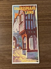 Vintage Shakespeare Land Tour TRAVEL Brochure Great Western Railway 1933 picture