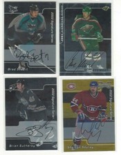 2001-02 BAP Signature Series Autographs #223 Brian Sutherby Washington Capitals picture