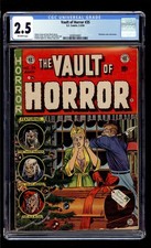 Vault of Horror #35 1954 CGC GD+ 2.5 OW High Definition Scans** picture