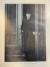 1908 Minnesota Governor John A. Johnson illustrated picture
