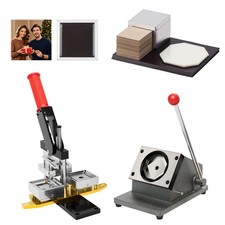 2X2 in Magnet Maker Machine Kit, Photo Magnet Maker+Paper Cutter+100set Supplies picture
