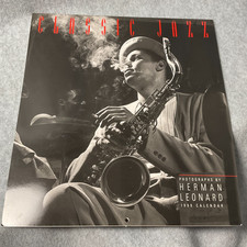 Classic Jazz Photograps Herman Leonard 1999 Calendar Dexter Gordon Kenny Clarke picture