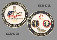American Culinary Federation Chef Excellence Challenge Coin  1#27 picture