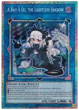 A Bao A Qu, the Lightless Shadow MAMA-EN038 Starlight Rare Yu-Gi-Oh Holo NM picture