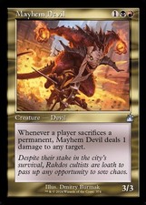 [MTG] Mayhem Devil (Retro Frame) (374) (RVR) NM picture