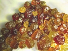  Green golden garnet crystal all natural Mali 1/8 pound lots mixed gem grade picture