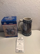 2005 MILLER HOLIDAY WILDLIFE BEER STEIN FOUR SEASONS BOX COA MAJESTIC WILDLIFE picture
