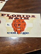 Vintage Florida N&IM College Parking Decal by Angelus picture