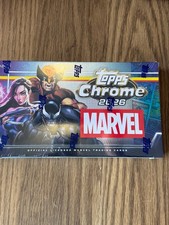 2026 Topps Chrome Marvel Comics Hobby Box NEW SEALED picture