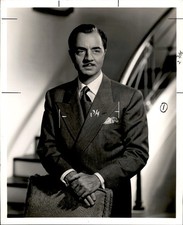 LMPE28 1946 Original Photo HANDSOME ACTOR WILLIAM POWELL 1942 