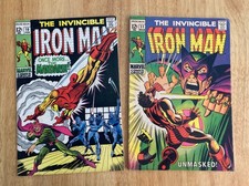 Lot of *2* Early (1969) INVINCIBLE IRON MAN #10 (VG+), 11 (VG/VG+) picture