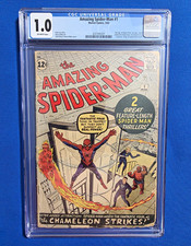 🔥Amazing Spider-Man #1 🔥CGC 1.0 1963 Off-White Pages picture