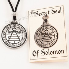 Secret Seal SOLOMON Pendant Necklace Magick PROTECTION Talisman amulet picture