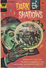 DARK SHADOWS #25   BARNABAS COLLINS  GOLD KEY [WHITMAN VARIANT]  1974 picture