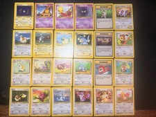 Pokemon 24 Card Vintage Lot Eevee Dratini Team Rocket Shadowless Raticate picture