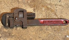 Vintage Steelcraft-Forged No. 8 Pipe Wrench From West Germany picture