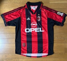 adidas AC Milan Shevchenko 7 Jersey Red Black From Japan picture