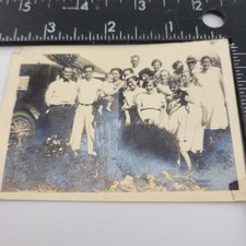 KS Independence Kansas Family Group Portrait 1940s Vintage Photo picture