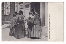 c1910 Philadelphia Quaker Friends Women at Meeting House. Unposted picture
