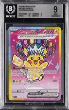 2026 ASCENDED HEROES #277 PIKACHU EX BGS 9 picture