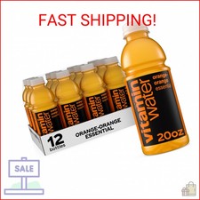 vitaminwater Essential Orange-Orange, Flavored Water Beverage, 20 fl oz Bottles, picture