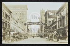 Incredible RPPC with Advertising Signs Portland, Oregon. C 1910 Multnomah Co  picture