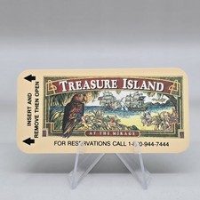 Vintage 1990s Treasure Island at The Mirage Las Vegas Hotel Room Key Card RARE picture