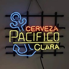 US STOCK Cerveza Pacifico Neon Sign 19