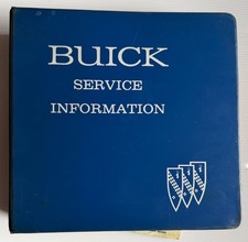 1966 Buick Factory Service Bulletins in Original Binder  Riviera-GS 340/400 etc. picture