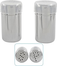 Mini Salt Pepper Shaker Set, 2 Pack, Stainless Steel picture