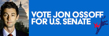  VOTE for Jon Ossoff 2026. Premium Sticker picture