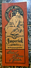 JACKSON KOEHLER Imperial Cream Beer Wood 22.5X9 Sign Erie PA Essence of Goodness picture